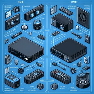تفاوت های دستگاه ضبط NVR و DVR | خرید دوربین مدار بسته | دوربین آنلاین